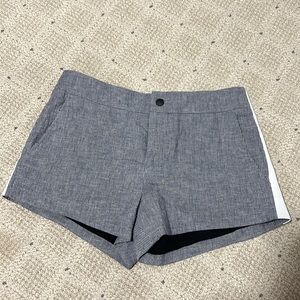 Rag & Bone Leather Inlay Shorts - 0